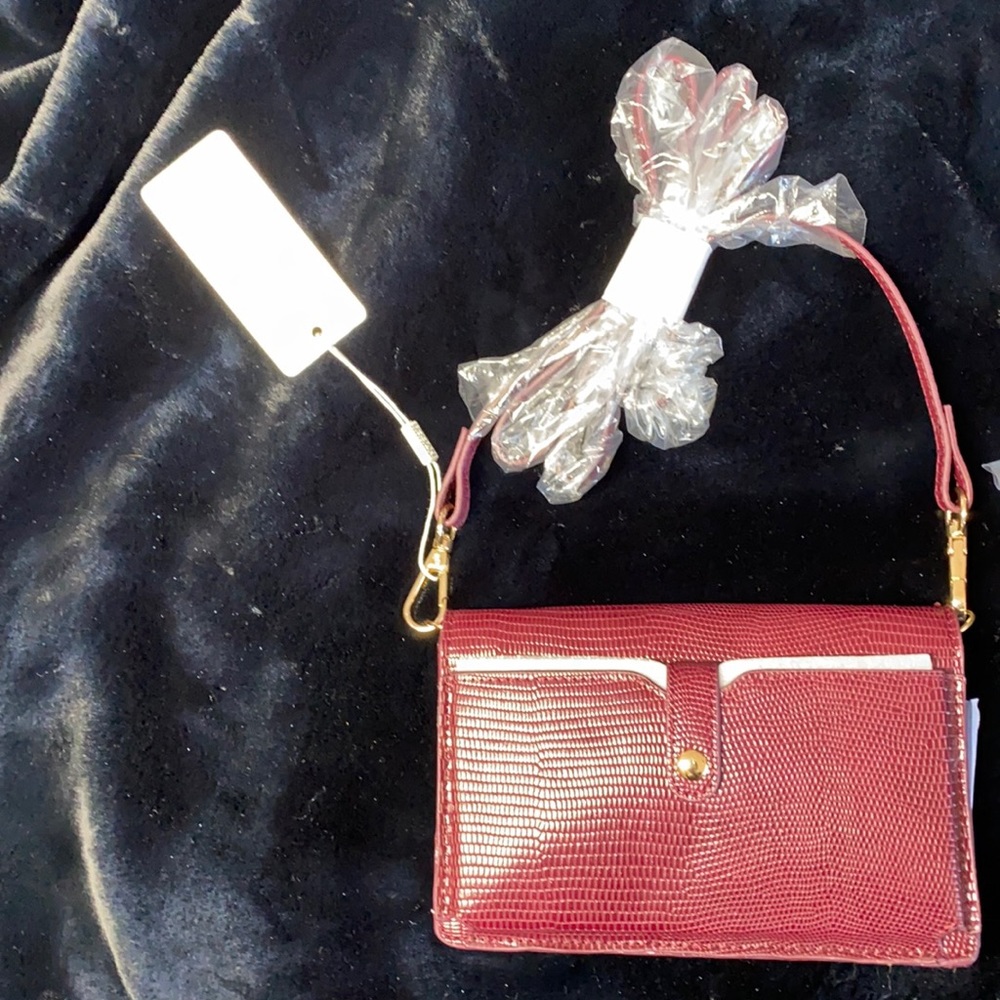 Burgundy crossbody